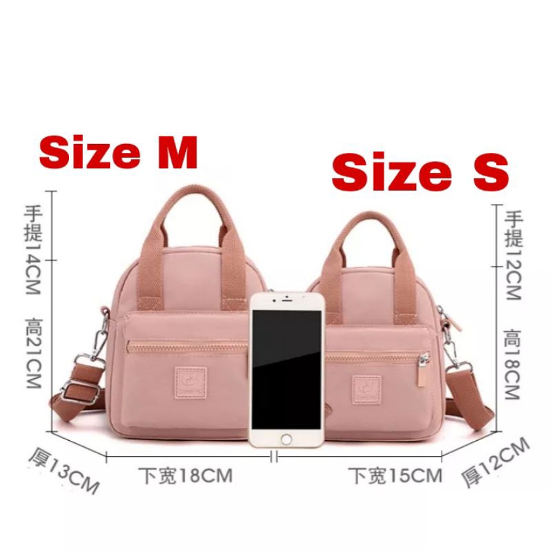 ORIGINAL Tas Selempang COLORFUL FOX Size M (KECIL) Import KOREA Elegan Design