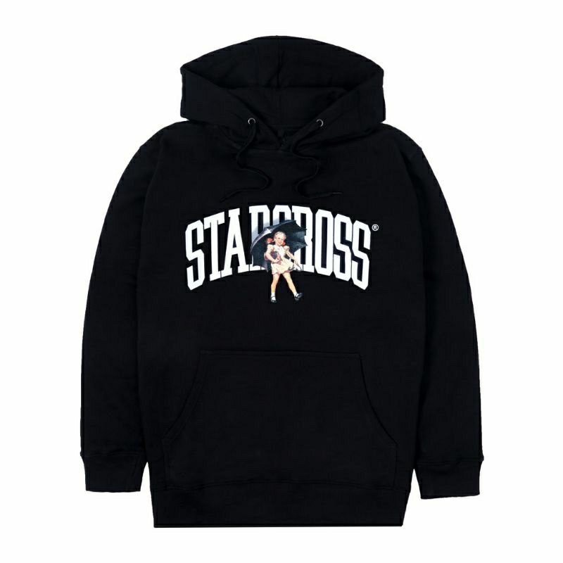 Hoodie Starcross Umberella Sweater Hitam Unisex