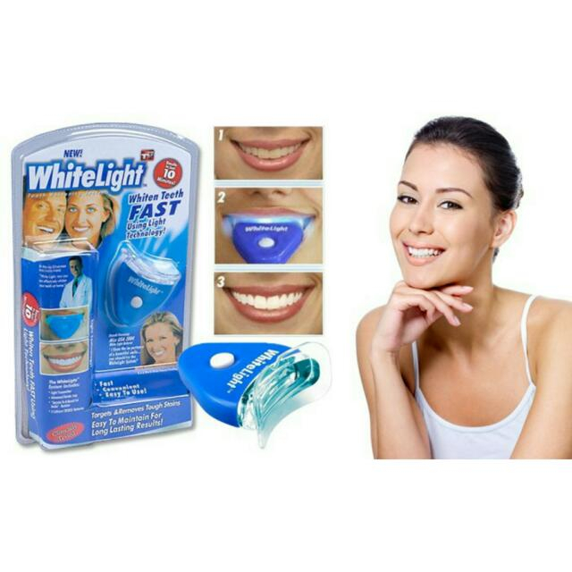 [COD] White Light Teeth Pemutih Gigi Putih Cepat Alat Sehat Original