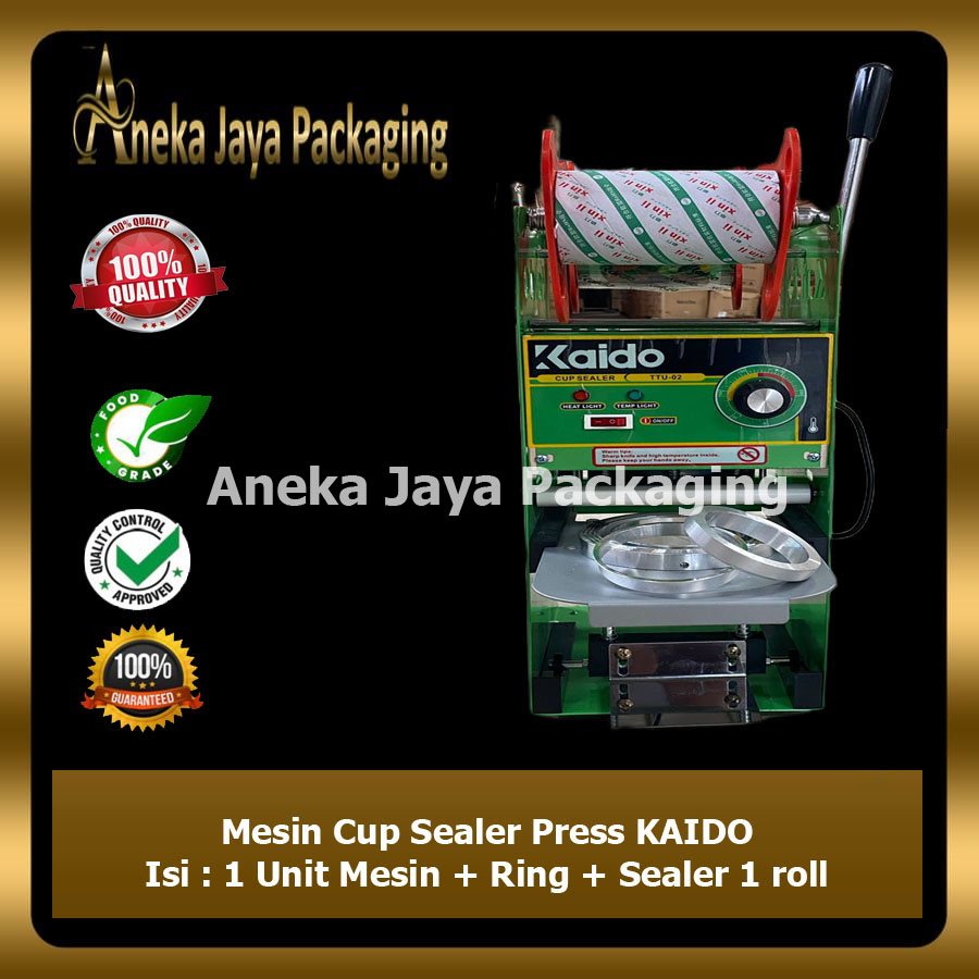 Mesin Cup Sealer KAIDO /Mesin Press cup Plastik bisa 22oz - D.95 Medan