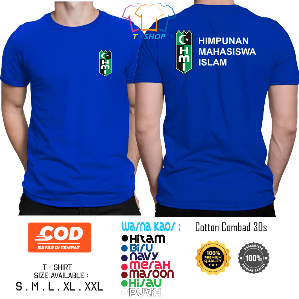 Kaos HMI Himpunan Mahasiswa Islam Baju Distro