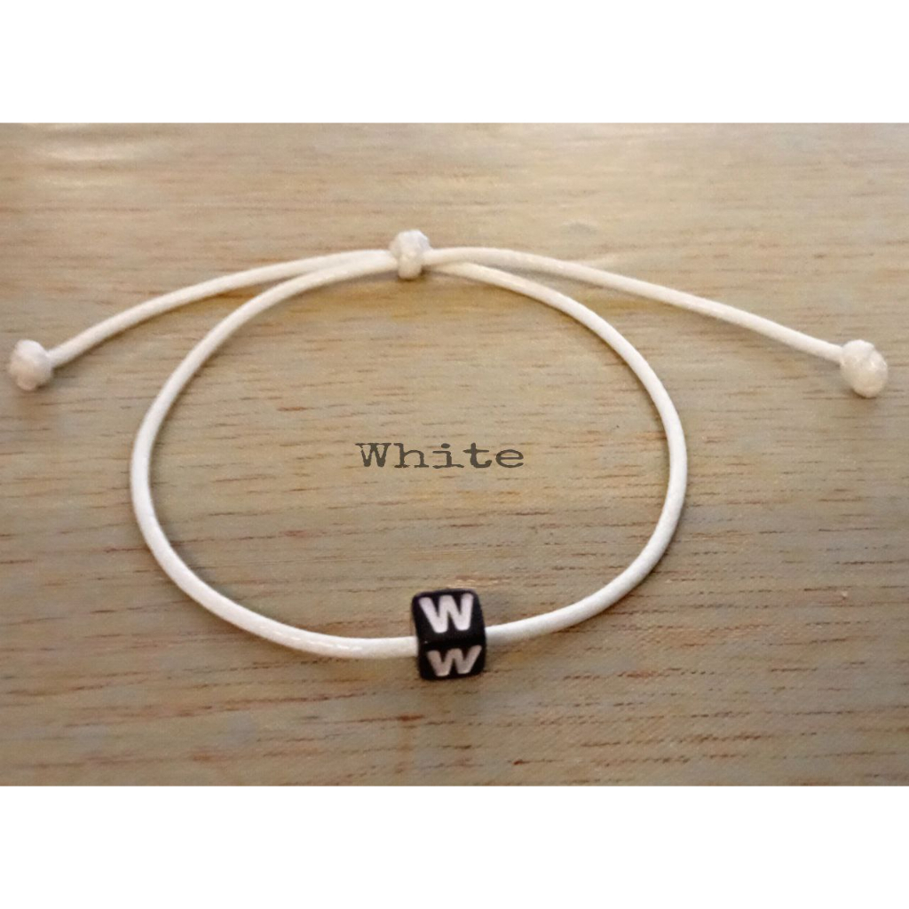 GELANG INISIAL (M-Z) KOREA/GELANG SIMPLE