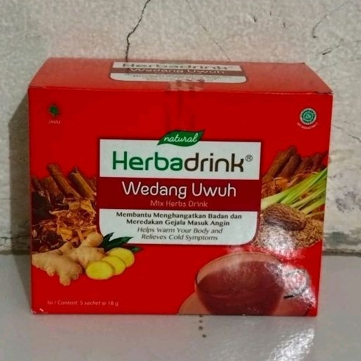 

Herbadrink Jamu Instan 1 Kotak isi 5 Sachet / jamu Kesehatan / Wedang Uwuh / Sari Temulawak / Sari Jahe / Kunyit Asam Sirih / Beras Kencur / JKJ