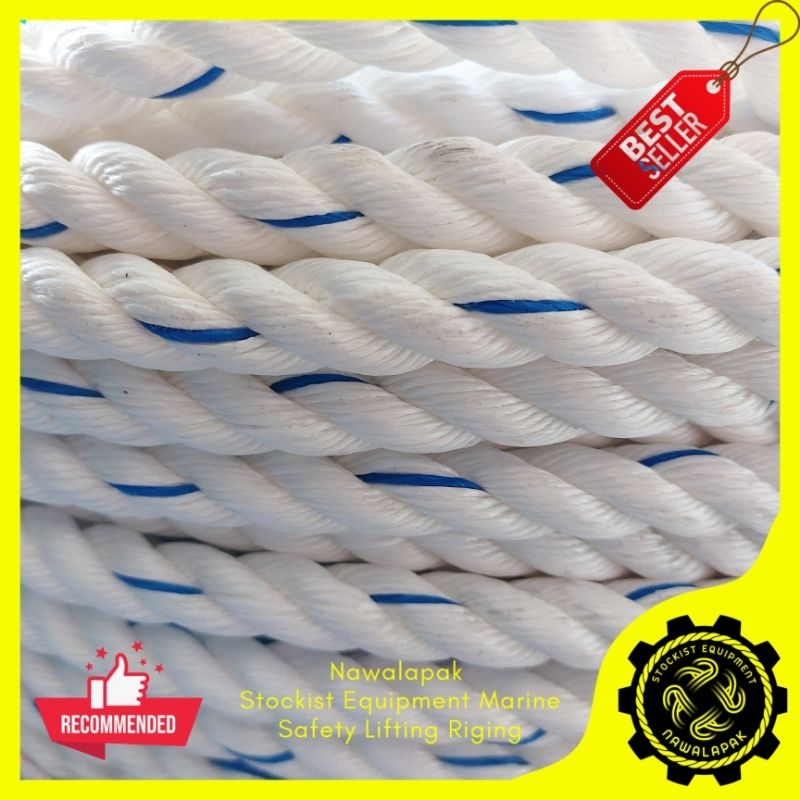 

Tali Tambang PP 18mm / Tali Tampar Polypropylene / Harga Per Meter