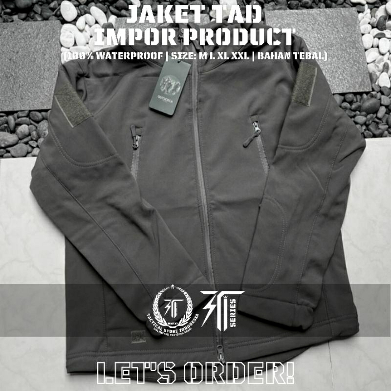 ORIGINAL Jacket TAD Tactical Helicon IMPOR - GREY / ABU ABU