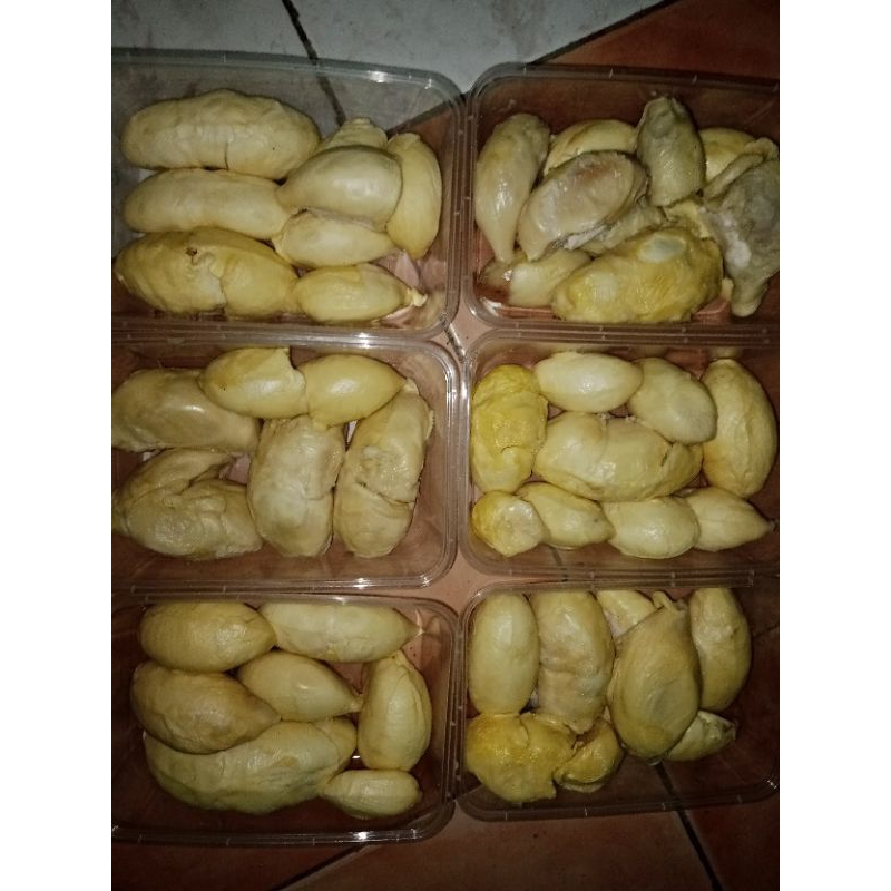 

durian Montong kupas box