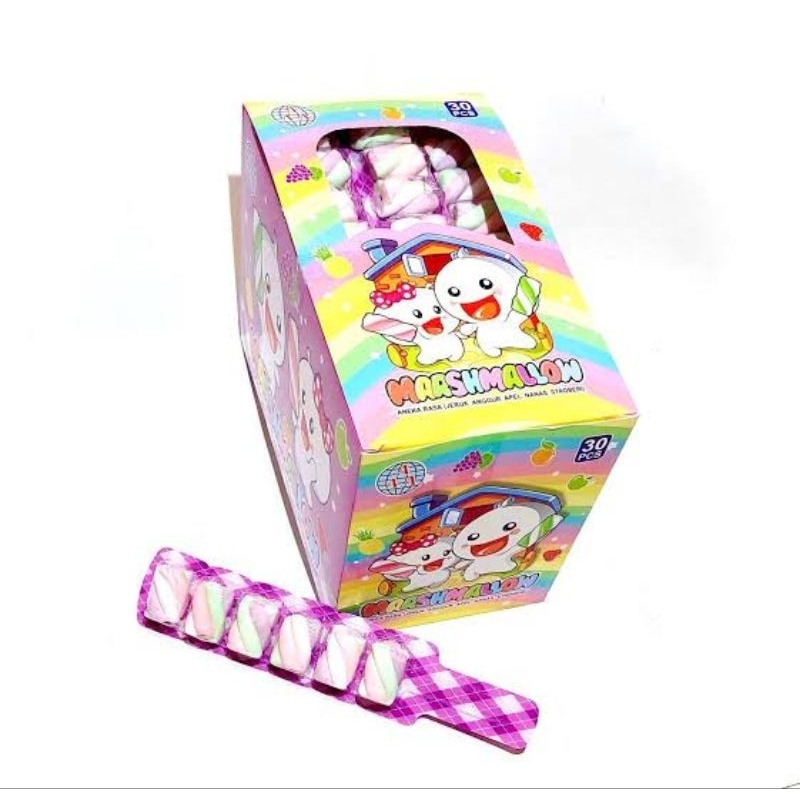 

Marshmallow Pedang Permen AAA Box Isi 30 Pcs