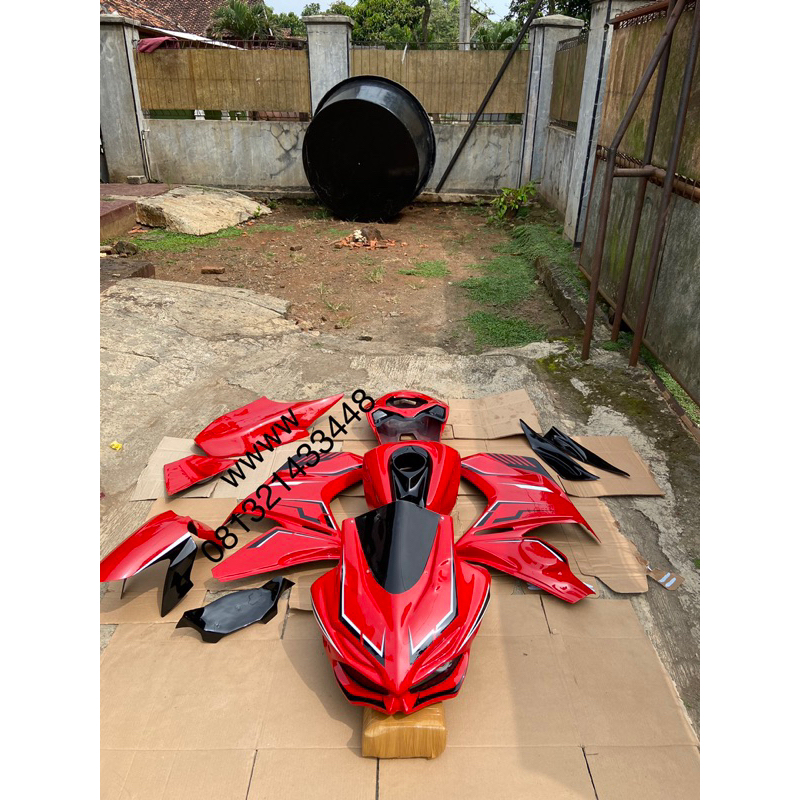 full fairing cbr150r facelift model cbr250rr (tanpa rubah rangka)