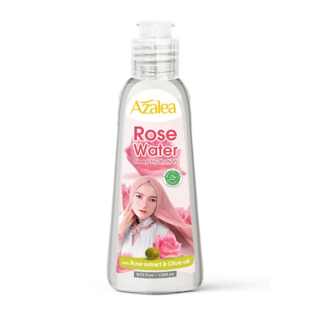 Azalea Deep Hydration Rose Water Toner Penyegar Wajah