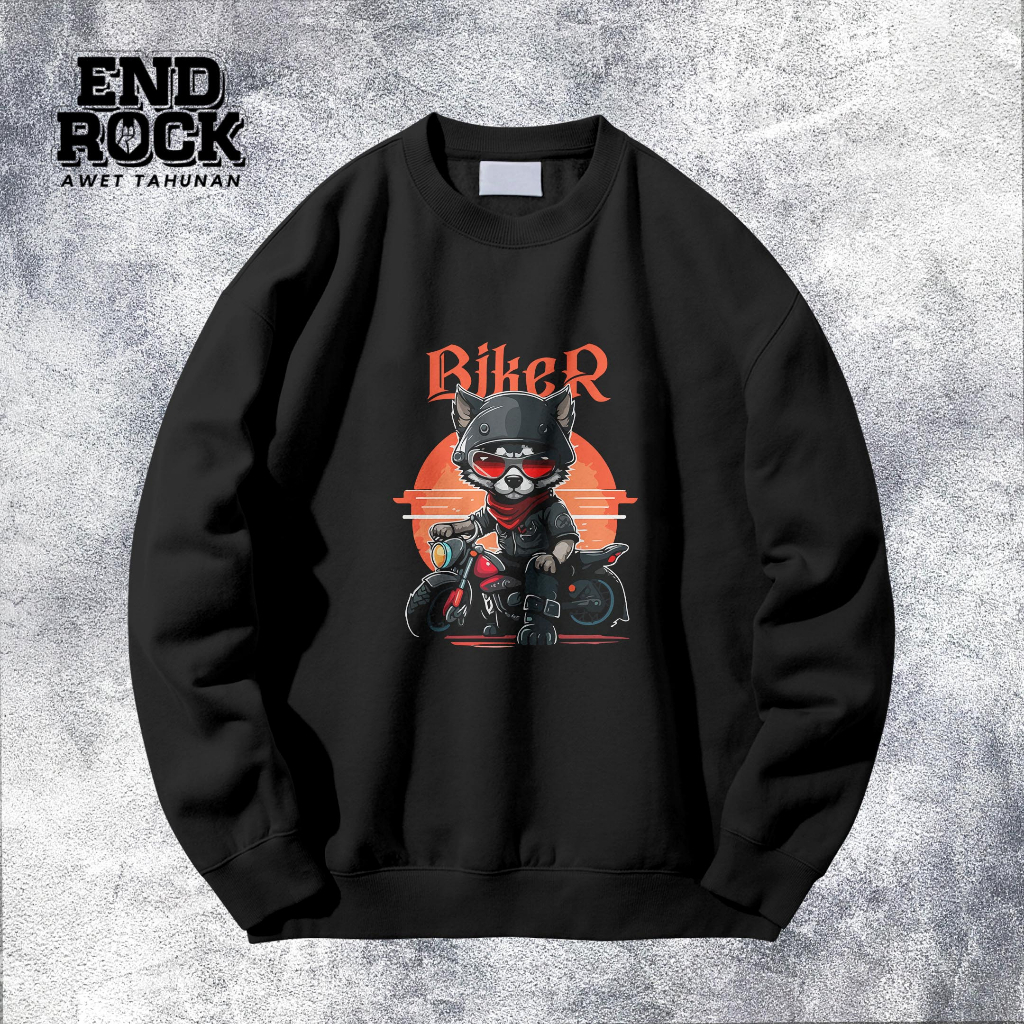 Crewneck Original Endrock Tema Bikker Puppy  DTFS167