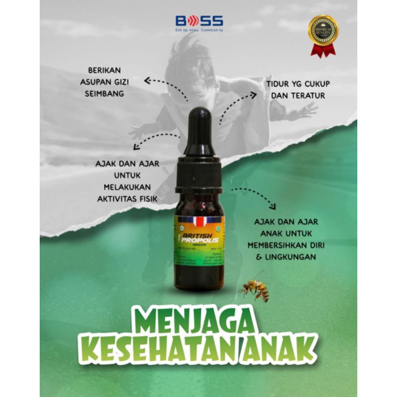 Bp green propolis anak propolis kids propolis green