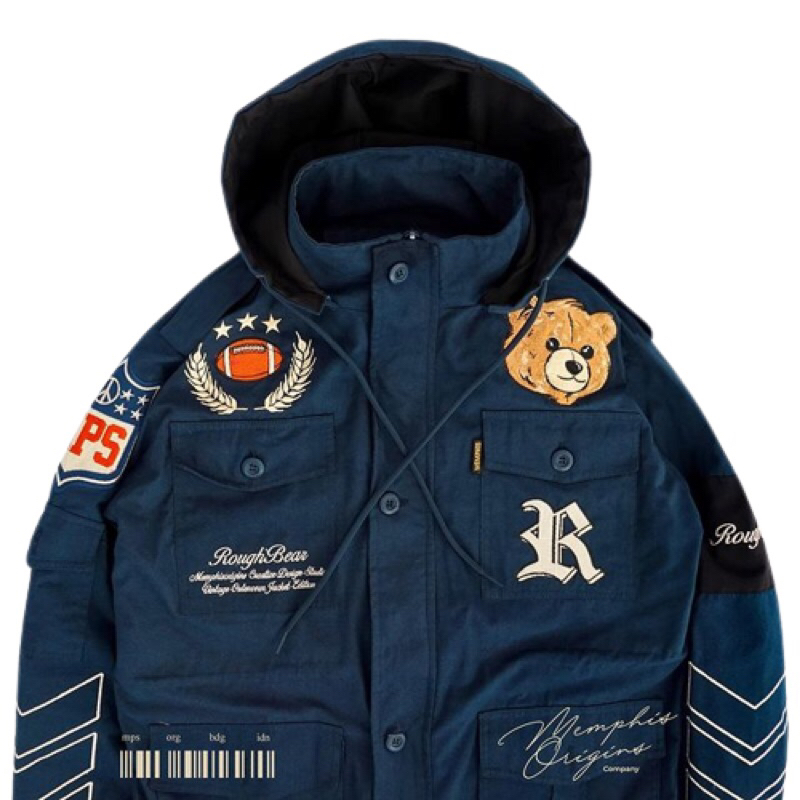 MEMPHISORIGINS | PARKA JACKET ROUGHBEAR ORIGINAL (limitededition)