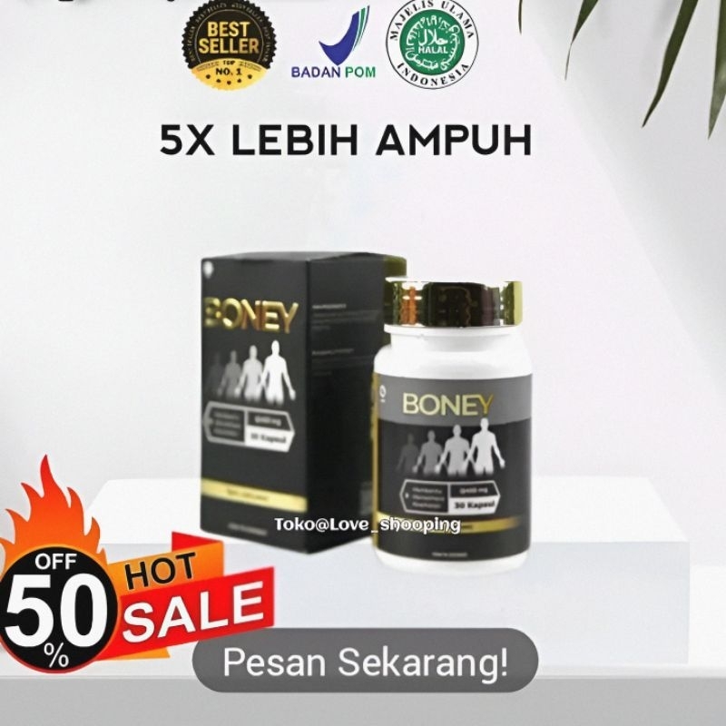 [Promo]Boney Kapsul Peninggi Badan/Suplemen Peninggi Badan Ampuh