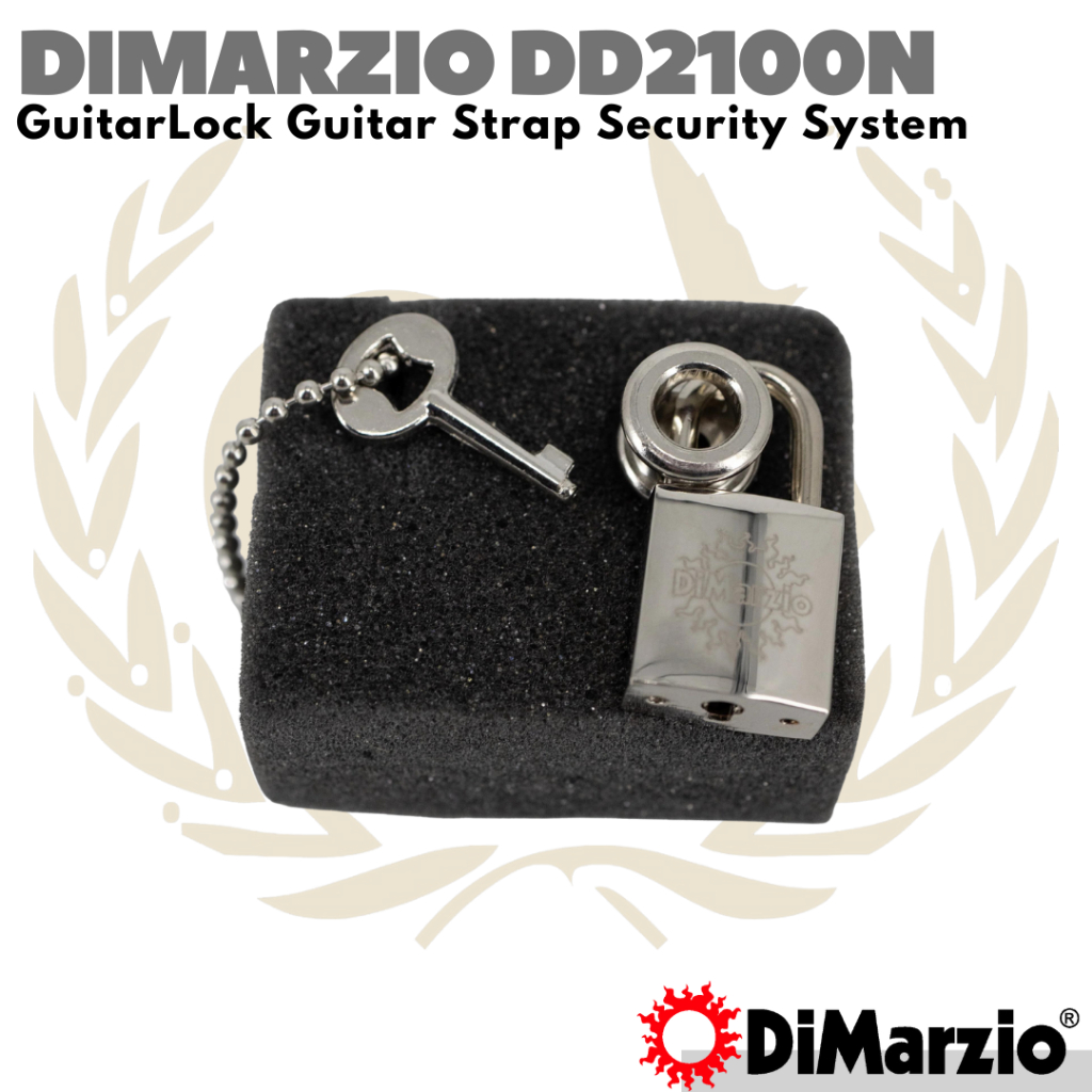 DiMarzio Guitar Lock Strap Security System - Lock Gitar DD2100N