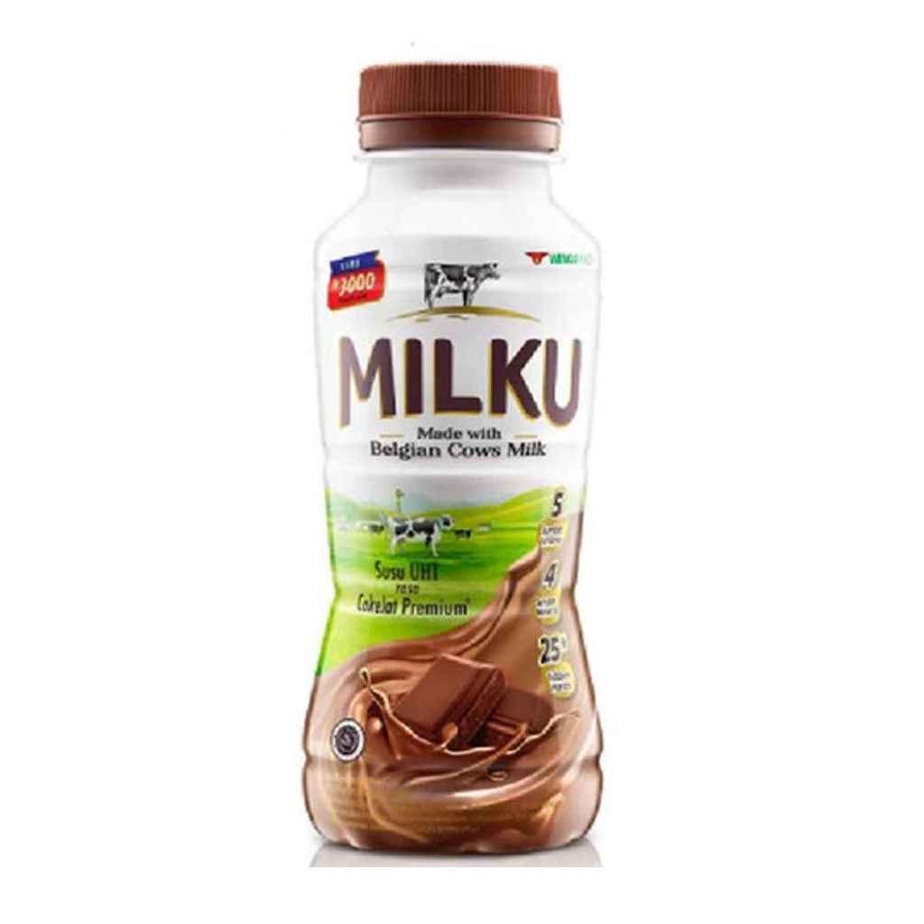 Milku / Susu UHT / Rasa Coklat Premium / 200ml