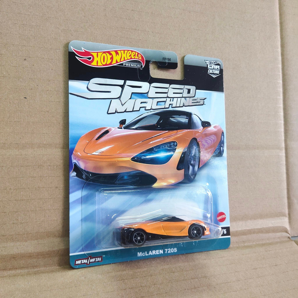 Hotwheels Speed Machines McLaren 720s Orange