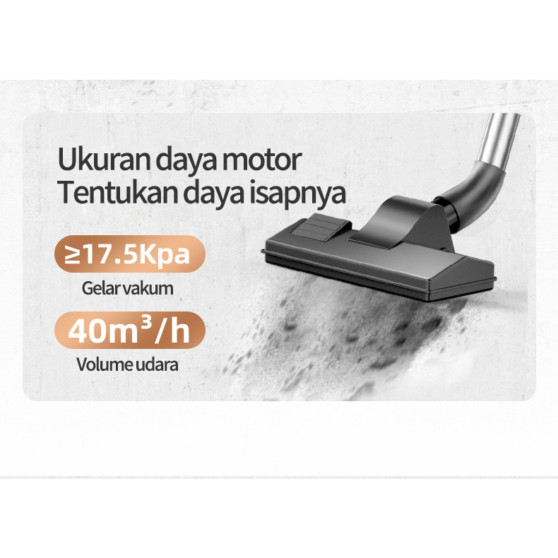 3in1 Vacuum Cleaner 15 Liter Penyedot debu Kering Basah Vacum Dry Penyedot Debu cleaner Vacuum Cleaner Filter