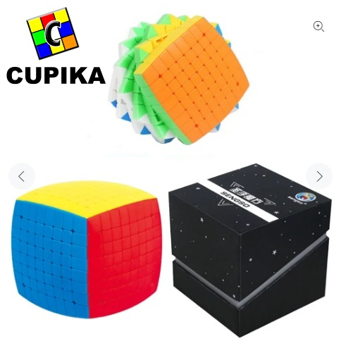 Rubik 8x8 SHENGSHOU Original MY YJ Moyu 8x8x8 Speed Stickerless