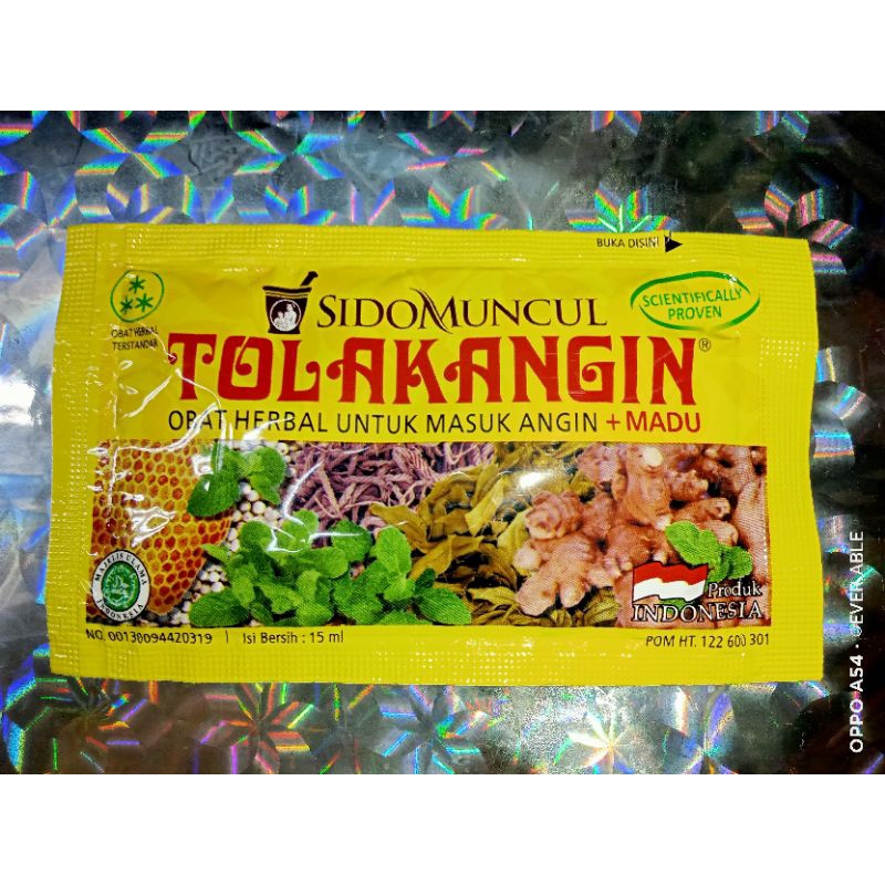 SIDOMUNCUL TOLAK ANGIN SACHET 15 ML