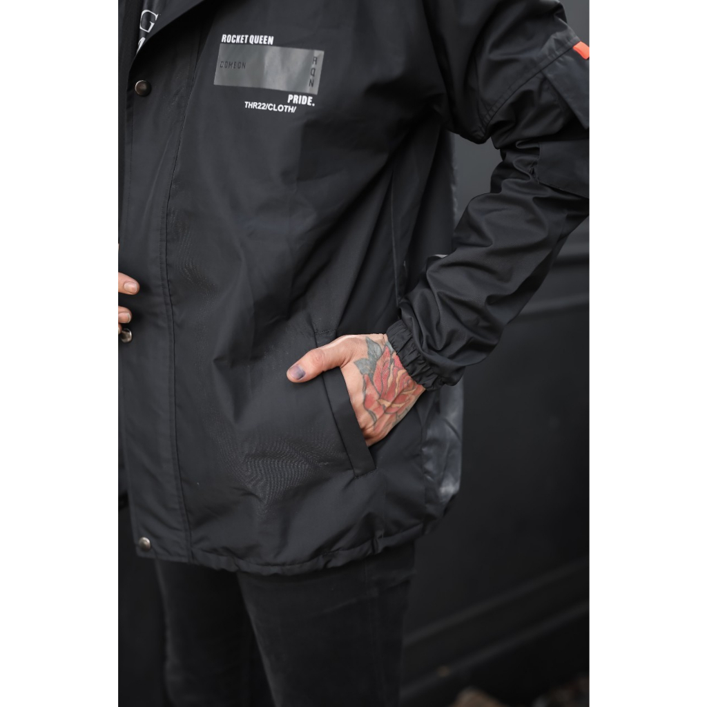 JAKET PRIA GUNUNG - JAKET PARASUTE ZIPPER - JAKET OUTDOOR GUNUNG