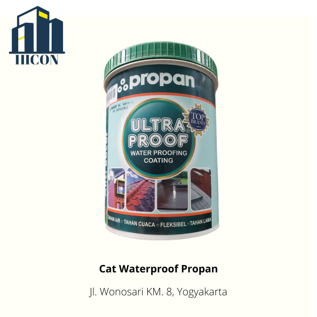Cat Tembok Waterproof Propan / Ultraproof Propan / Cat Pelapis Anti Bocor