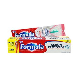 Formula Pasta Gigi + Skikat Gigi Action Protection 160g