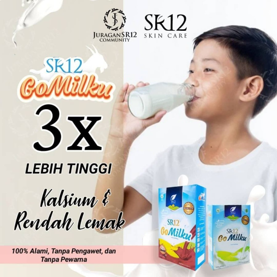 

SUSU GOMILKU SR12 SUSU KAMBING ETAWA PENUH MANFAAT BEST SELLER ANTI AGING