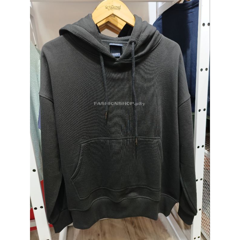 [100% ORIGINAL 0423] HOODIE POLOS MOTIF DI LENGAN NEW ARRIVAL BEST SELLER WARNA HITAM MINT CREAM