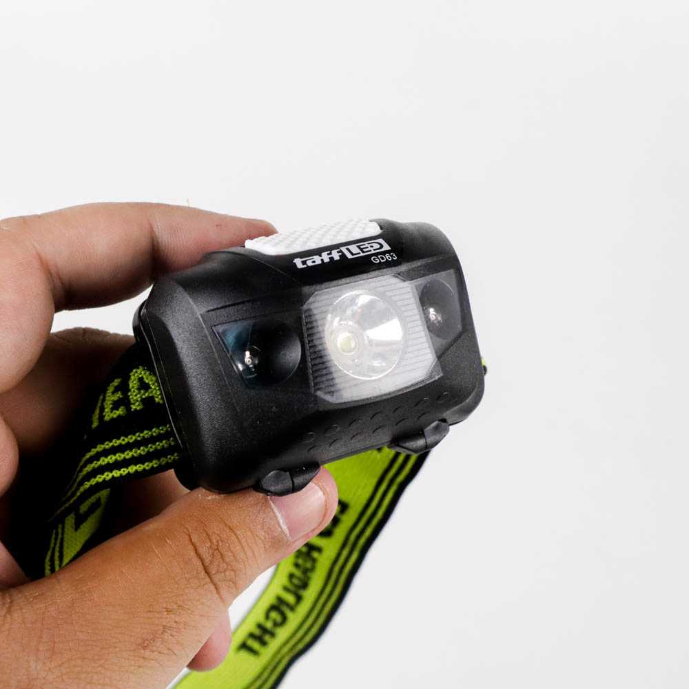 Headlamp / Senter kepala / Headlamp LED Multifunction Outdoor Lighting 3W