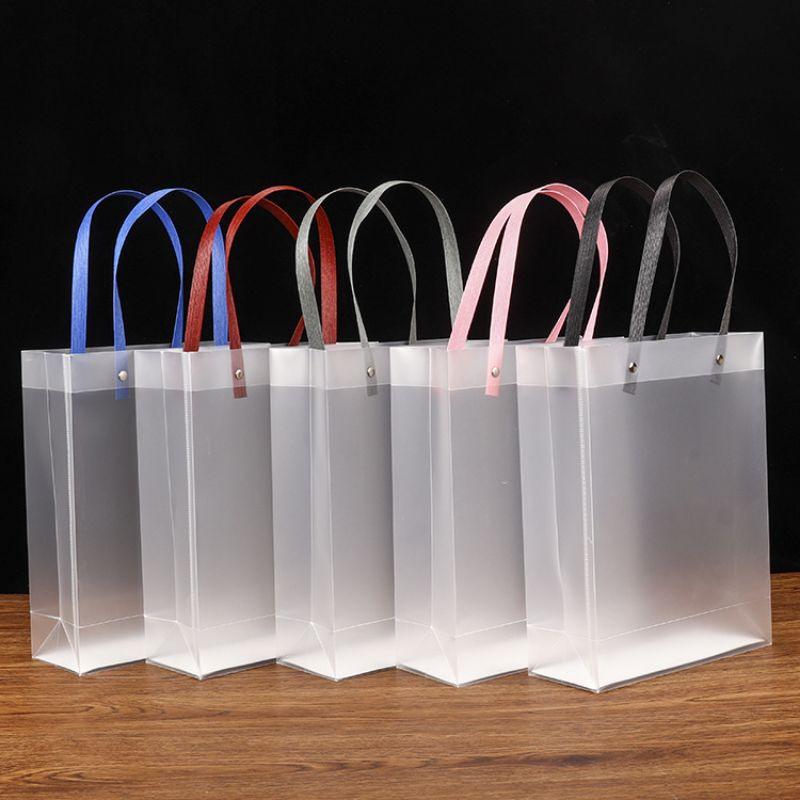 Tas Mika Doff Transparan Warna Premium 30x11.5x25