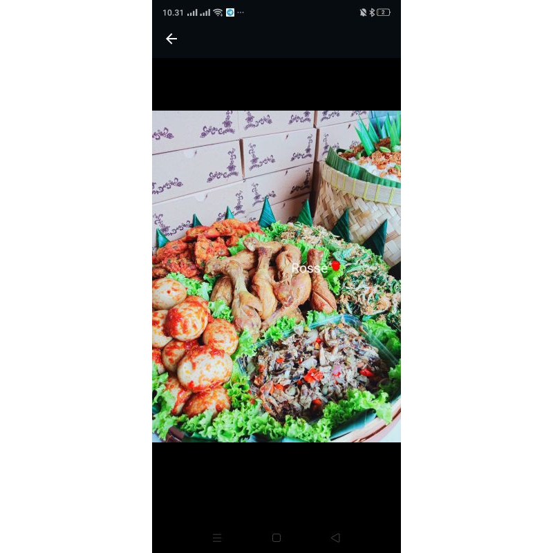 

nasi tumpeng liwetan