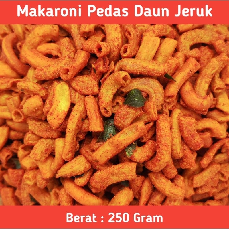 

Makaroni Bantat Sepat Pedas Bumbu Daun Jeruk Kiloan 250 Gram