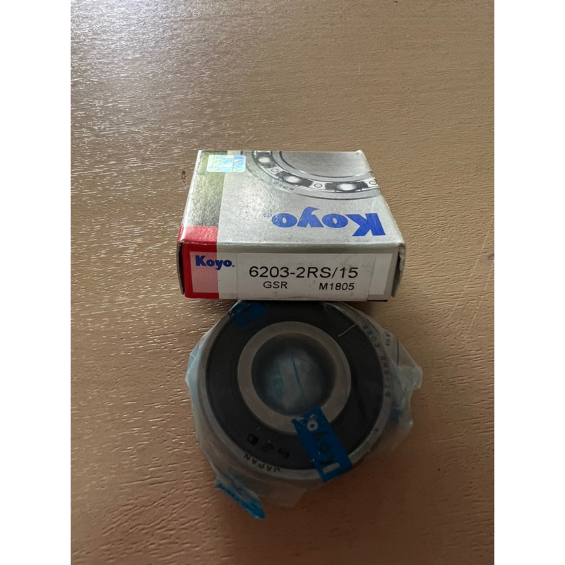 Ball Bearing Uk. Spesial 6203 2RS/15 - KOYO (15x40x12)