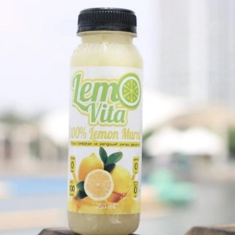 Lemovita Sari Lemon Jus Lemon Murni 250ml