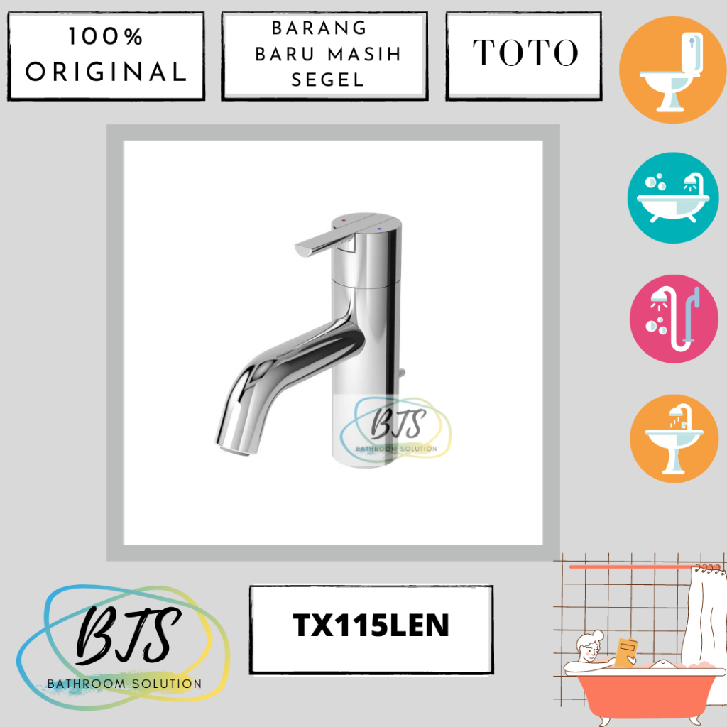 Kran wastafel TOTO TX115LEN / TX 115 LEN / TX 115LEN / TX115 LEN / TX115 / TX115LEN