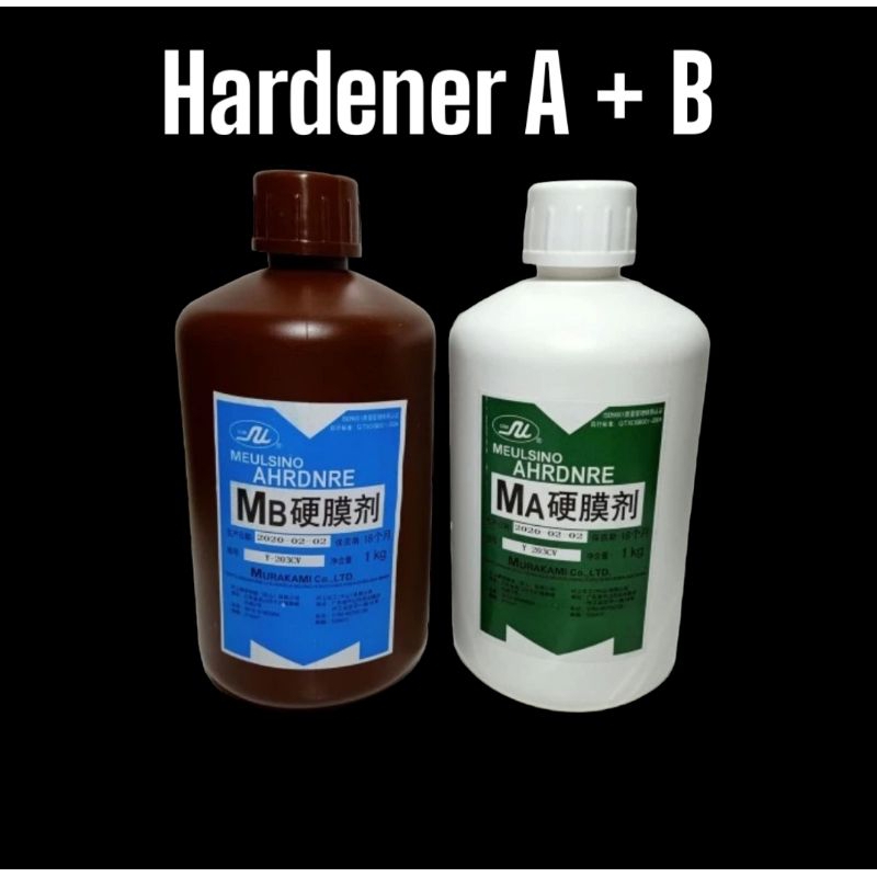 

Hardener A+B Penguat obat afdruk sablon paten