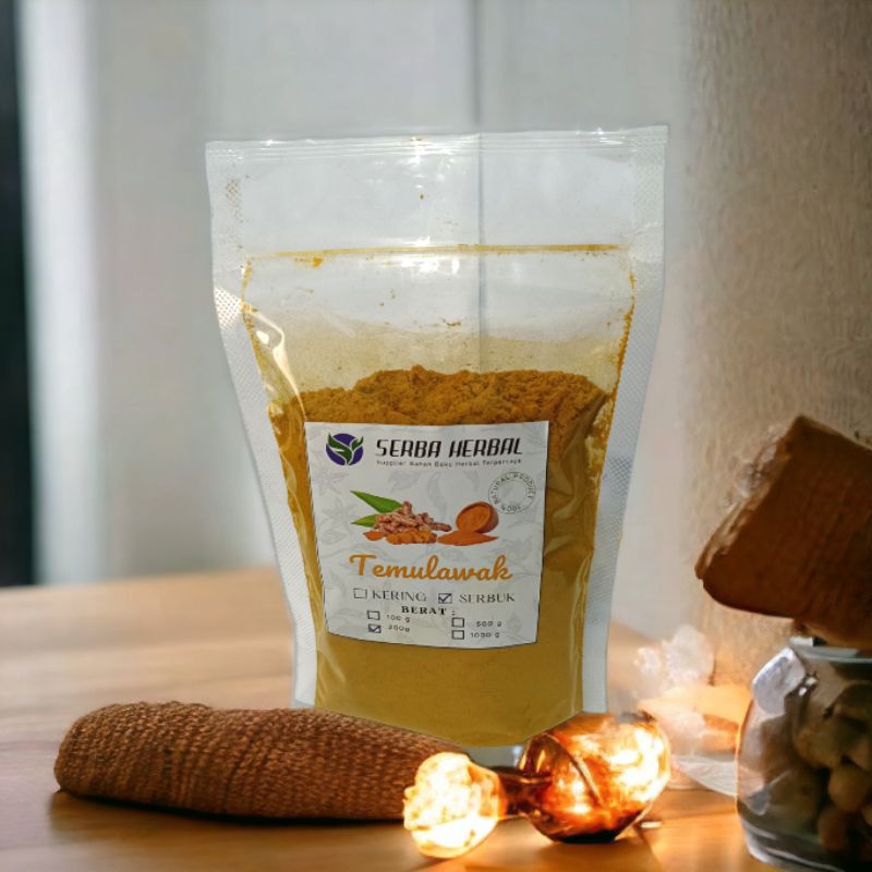 

Temulawak Bubuk Murni Serba Herbal 1kg