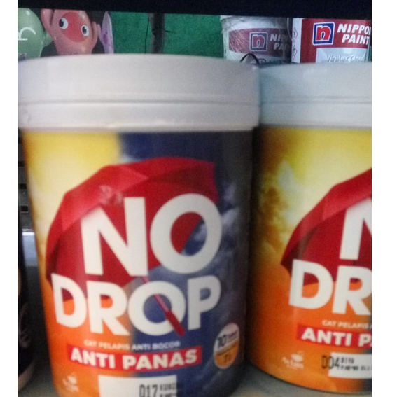 Cat Nodrop Anti Panas 20 KG Cat Pelapis Anti Bocor dan Anti Panas 10 TAHUN / Nodrop Anti Panas Waterproofing Atap Atap