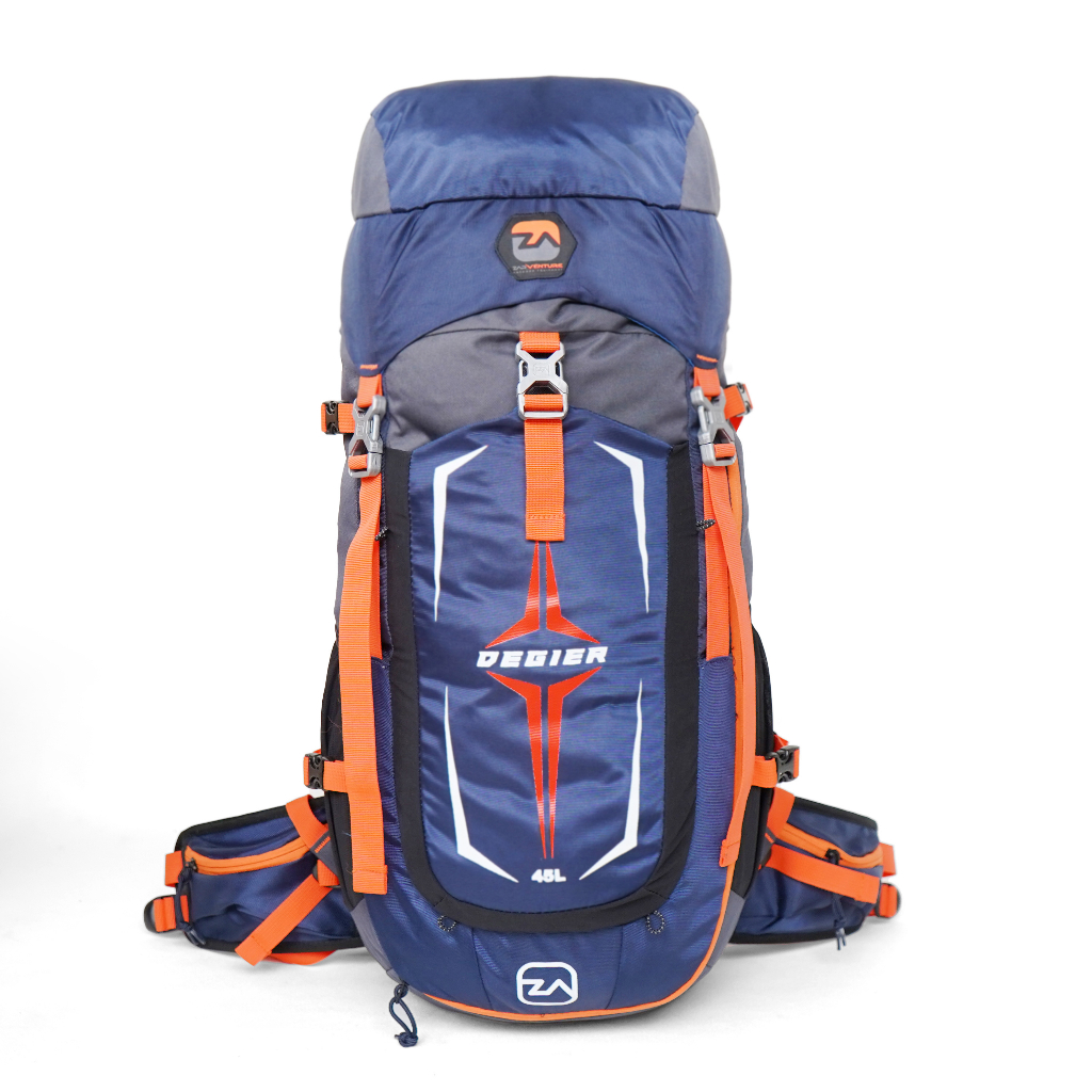 ZARVENTURE DEGIER tas gunung carrier karier tas ransel 45 liter zarventure DEGIER INCLUDE COVER