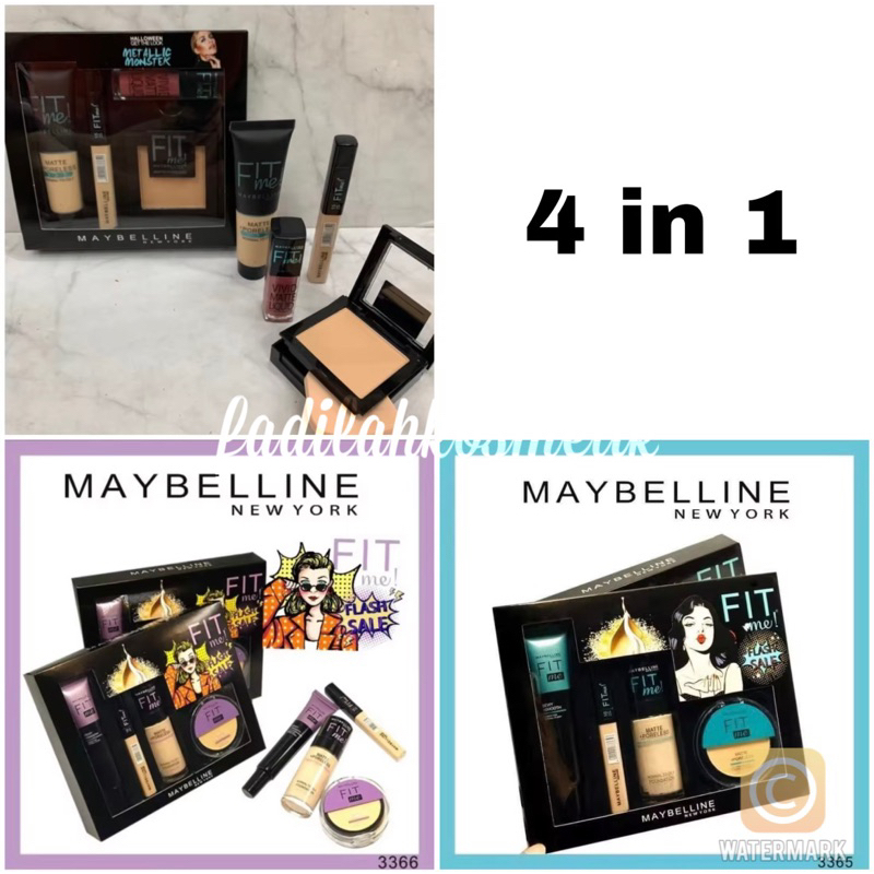 MYB Fit Me 4in1 MakeUp Set