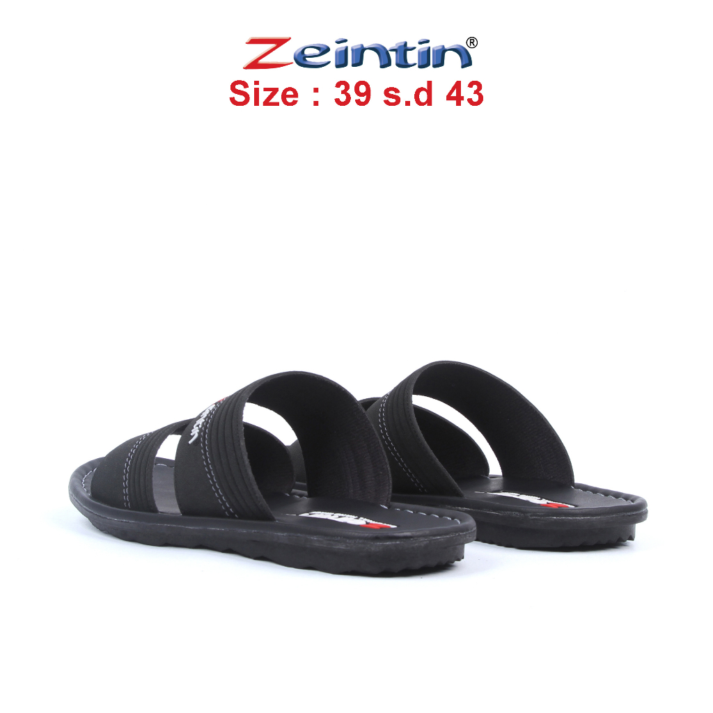 Zeintin - Sandal Pria Kulit Sintetis Sandal Selop  Pria Sendal Slide Pria Sandal Pria Terbaru Zeintin NT