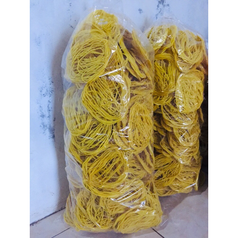 

Krupuk Mie Kuning Khas Banyumas / MIRENG 2Ball-10kg