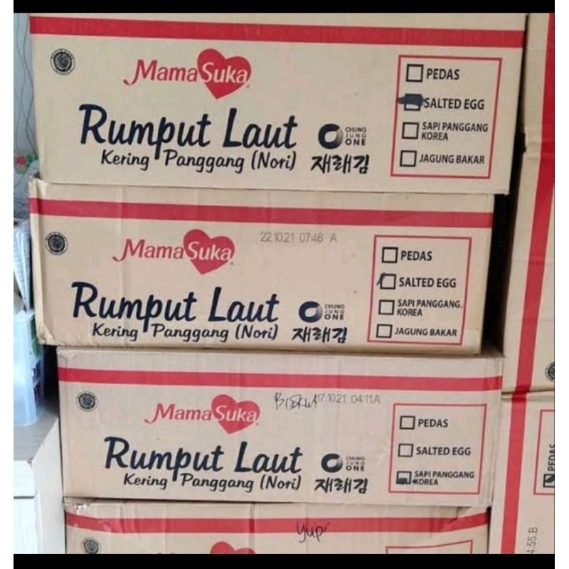 

Rumput Laut Mamasuka 1 Box/Carton/Dus