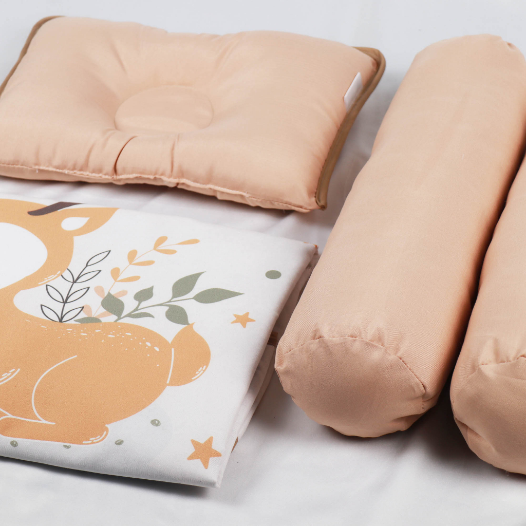 Cinnamon Baby - Baby Bedding Set by Cinnamon Baby / Bantal Guling Perlak Bayi Set PREMIUM QUALITY / Kasur Bayi FREE TAS MIKA PLASTIK