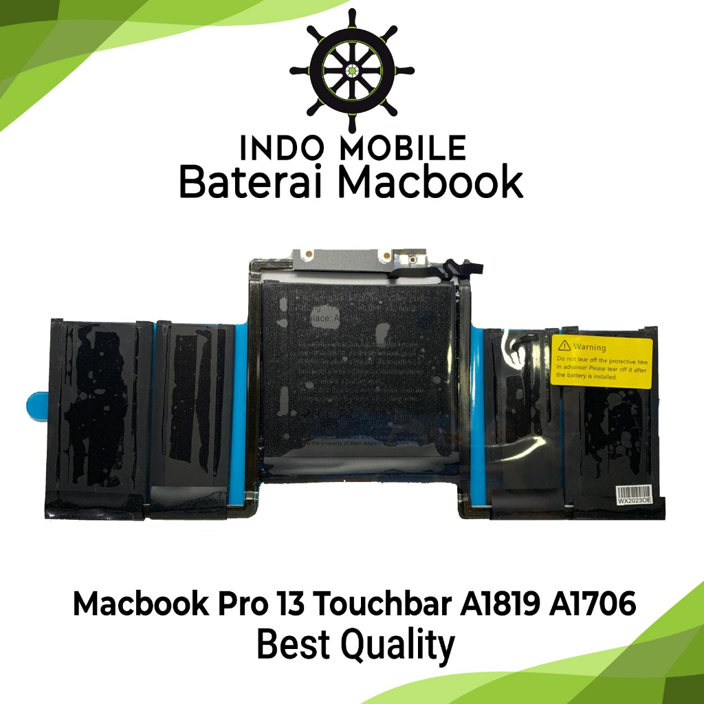 BATERAI BATTERY BATRE MACBOOK A1819 A1706 PRO 13" TOUCHBAR