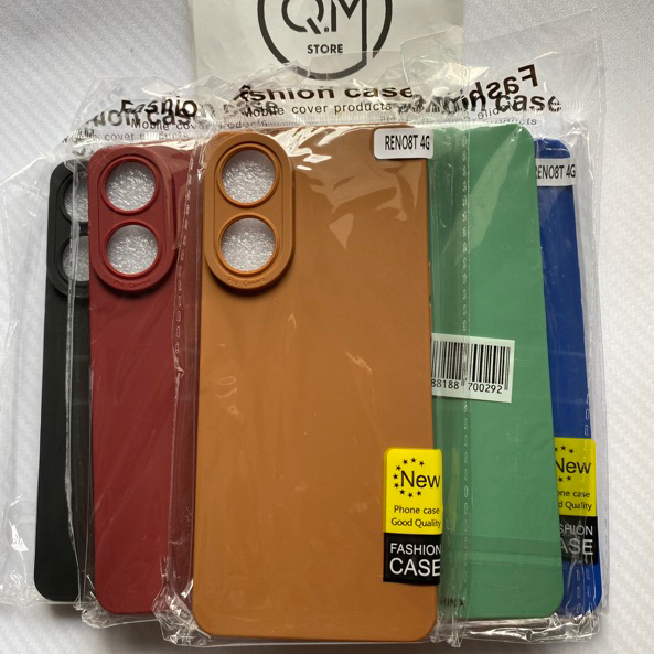 Soft Case Pro Camera Oppo Reno 8T 4G Casing Pelindung Back Cover Full Color