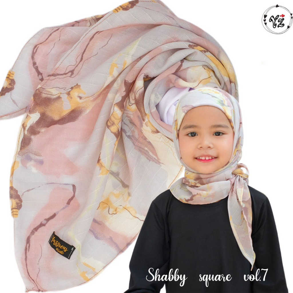 Afsheenastore Shabby Square Inner/ Jilbab Abak Perempuan VOL 7