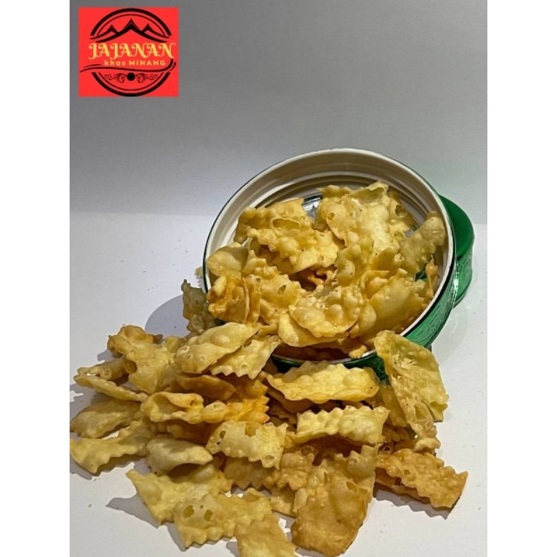 

KERIPIK PANGSIT SATU KILO (1 KG) BY JAJANAN KHAS MINANG