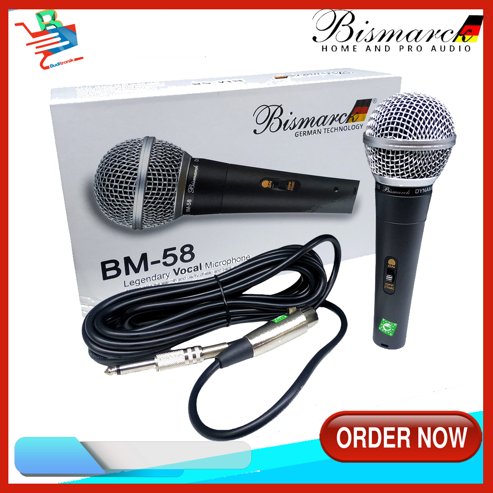 Mic Bismarck Bm-58 Vocal microphone BM58 Original