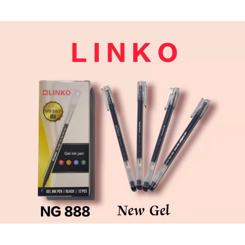 BOLPEN LINKO PULPEN Zuishua MURAH BALLPOINT Gel (12pcs)